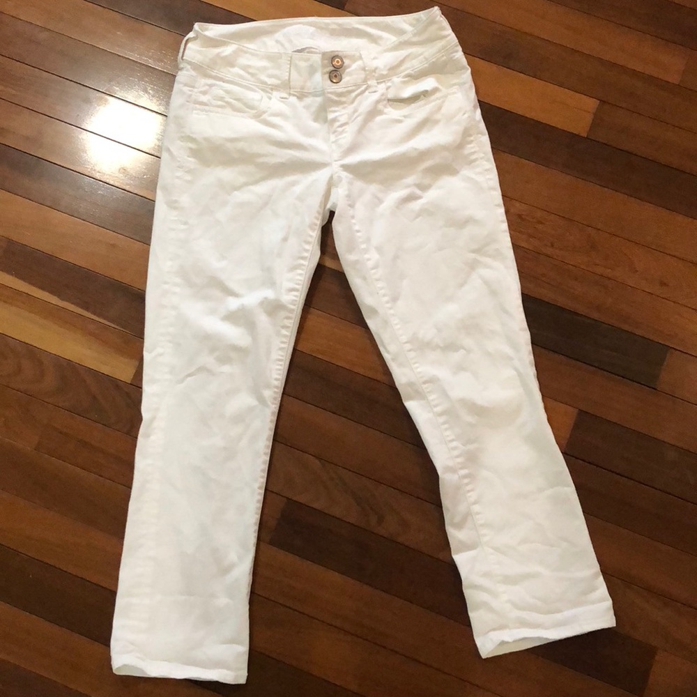 White jeans
